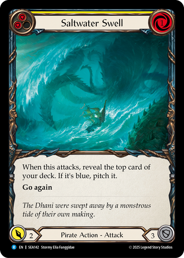 Saltwater Swell (Blue)